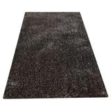 Gray/White Area Rug - Canora Grey Runner Poseyville Handmade Area Rug Polyester in Gray/White, Size 30.0 W x 1.5 D in | Wayfair