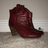 Jessica Simpson Shoes | Jessica Simpson Cowboy Boots | Color: Red | Size: 10