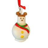 Disney Holiday | Disney Parks Mickey Mouse Snowman Treat Ornament | Color: Brown/White | Size: 3 12