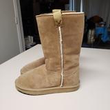 American Eagle Outfitters Shoes | American Eagle Faux Fur Boots Size 8 | Color: Tan | Size: 8