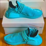 Adidas Shoes | Adidas Nmd Human Race X Pharrell Aqua 2020 | Color: Blue | Size: 7.5