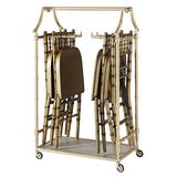 Aurora Folding Chair & Coat Rack with Ballroom Folding Chairs - Ballard Designs
