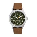Timex Expedition Scout Men's Brown Leather Strap Watch - TW4B23000JT, Size: Large