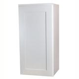 GCC Shaker White Wall Cabinet Maple in Red/White, Size 42.0 H x 9.0 W x 12.0 D in | Wayfair W0942ACW