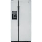GE Appliances 33" Side By Side 23 cu. ft. Refrigerator, Size 69.88 H x 32.75 W x 34.75 D in | Wayfair GSE23GYPFS