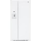 GE Appliances GE 33" Side By Side 23 cu. ft. Refrigerator, Glass, Size 69.88 H x 33.0 W x 34.75 D in | Wayfair GSS23GGPWW