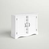 Three Posts™ Aurelia Bar Cabinet Wood in White, Size 37.75 H x 15.75 D in | Wayfair 86B22FD70EDE44A7BB31F1FD757FB3DD