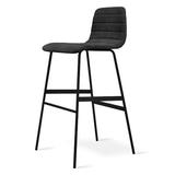 Gus* Modern Lecture Series Short, Counter & Bar Stool Upholstered/Leather/Genuine Leather, Size 39.0 H x 18.5 W x 20.5 D in | Wayfair
