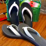 Nike Shoes | 2 New Nike Flip Flops.You Get 2 Pairs Of New Wo Tags.Size 6.Pink And White. | Color: Pink | Size: 6