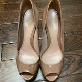 Gucci Shoes | Gucci Platform Peep Toe Heels. Authentic | Color: Brown | Size: 9
