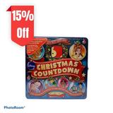 Disney Toys | Disney Christmas Countdown Tin With Book | Color: Brown | Size: Osbb