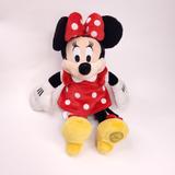 Disney Toys | Disney Minnie Mouse Stuffed Plush Toy | Color: Red | Size: Osg