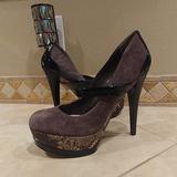 Jessica Simpson Shoes | Jessica Simpson Mary-Jane Platforms Sz 8.5 | Color: Black | Size: 8.5