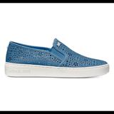 Michael Kors Shoes | 01132 Kane Perforated Slip On Sneakers | Color: Blue | Size: Various