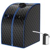 Topbuy Single Person Indoor Portable Traditional Steam Sauna, Size 40.0 H x 34.0 W x 30.5 D in | Wayfair TOPB004174