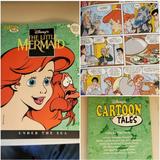Disney Art | Disney's The Little Mermaid Vintage Cartoon Tales | Color: Tan/Green | Size: Os