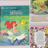 Disney Art | Disney Little Mermaid Ariel's Underwater Adventure | Color: Green/Yellow | Size: Os