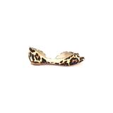 alice + olivia by stacey bendet Flats: Tan Print Shoes - Size 37.5