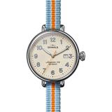 The Birdy Convertible Strap Watch - Metallic - Shinola Watches