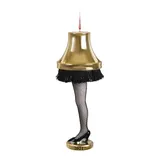 A Christmas Story The Leg Lamp Porcelain 2021 Hallmark Keepsake Christmas Ornament, Black