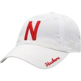 Women's Top of the World White Nebraska Huskers Staple Adjustable Hat