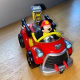 Disney Toys | Disney Car Toy In Great Condition For Collection Made In China | Color: Red/Yellow | Size: 4,5