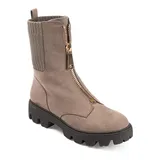 Journee Collection Estee Tru Comfort Foam Women's Combat Boots, Size: 6.5, Beig/Green