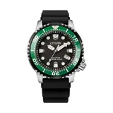 Citizen Professional Diver Men's Black Strap Watch