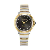 Citizen Women's Ceci Two Tone Stainless Steel Bracelet Watch