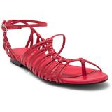 Lily Ankle Strap Sandal In Corallo At Nordstrom Rack - Red - 3.1 Phillip Lim Flats