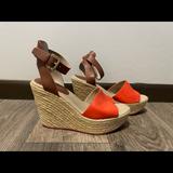 Free People Shoes | Kenneth Cole Wedge | Color: Brown/Orange | Size: 7.5