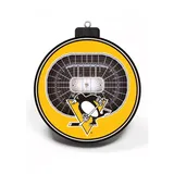 You The Fan Nhl Pittsburgh Penguins 3D Stadium View Ornament