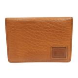 Burberry Bags | Burberry Knight Vintage Leather Bifold Card Wallet | Color: Brown/Orange | Size: 4.5 X 3 X 0.25 Inches