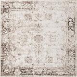 Area Rug - Williston Forge Rangerville Collection Area Traditional Vintage Rug, French Inspired Perfect For All Home Decor, 6' 0 X 6' 0 Square