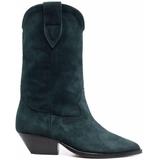 Duerto Ankle Boots - Green - Isabel Marant Boots
