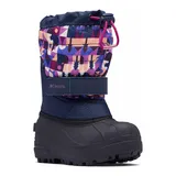 Columbia Powderbug II Plus Print Toddler Girls' Waterproof Snow Boots, Toddler Boy's, Size: 4 T, Blue
