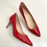 Kate Spade Shoes | Kate Spade Vida Red Heels Patent Leather Stiletto (New Wo Box), Size 8 | Color: Red | Size: 8