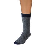 Men's Big & Tall Chunky boot sock by KingSize in Navy Marl (Size XL)