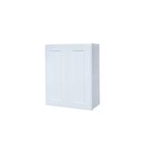 Cabinets.Deals Wall Cabinet Maple in White, Size 36.0 H x 24.0 W x 12.0 D in | Wayfair EW-W2436, Elegant White