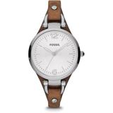 S Watch Georgia - Metallic - Fossil Watches