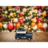 The Holiday Aisle® Raeford Mini Cooper Christmas Car Metal in Blue/Brown, Size 4.0 H x 6.5 W x 3.0 D in | Wayfair EFA0077EB98C4802A6007A60F434EF9B