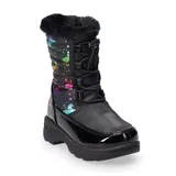 totes Reena Toddler Girls' Waterproof Snow Boots, Toddler Girl's, Size: 11, Black