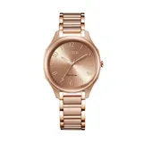 Drive from Citizen Eco-Drive Women's Rose Gold-Tone Stainless Steel Bracelet Watch