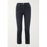Citizens of Humanity - Charlotte High-rise Straight-leg Jeans - Black