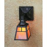 Arroyo Craftsman A-Line 10 Inch Wall Sconce - AS-1T-RM-MB