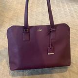 Kate Spade Bags | Kate Spade Plum Purse With Laptop Case | Color: Purple | Size: Os