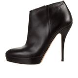 Gucci Shoes | Gucci Leather Ankle Boots!!! Size 39.5 | Color: Black | Size: 9.5