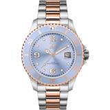 Quartz Blue Dial Two-tone Watch - Blue - Ice-watch Watches