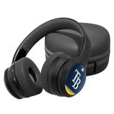 Tampa Bay Rays Stripe Design Wireless Bluetooth Headphones With Case