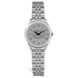 Women's Florida Gators Silver Medallion Rolled Link Bracelet Wristwatch